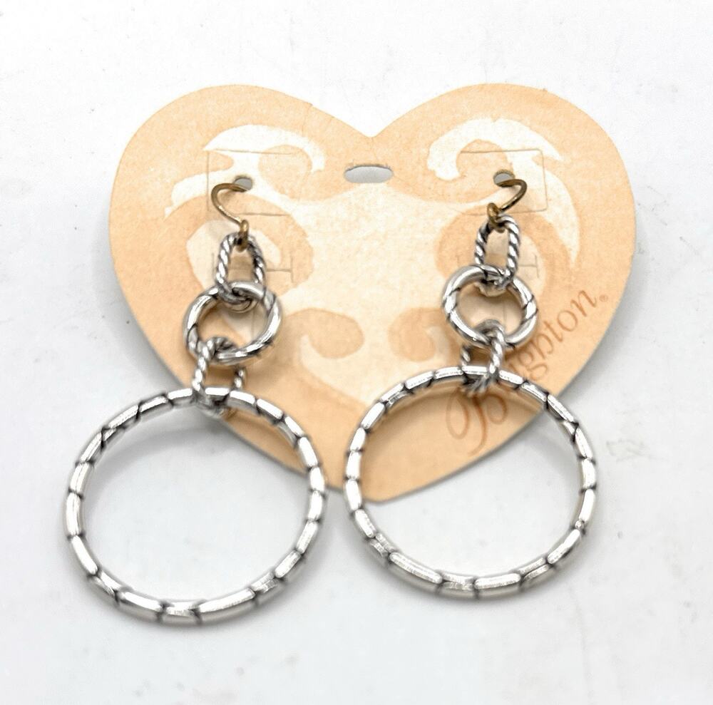Brighton Pebble Rings French Wire Earrings Style: JE4700 NWT
